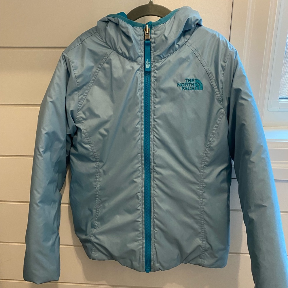 The North Face Girls Reversible Jacket - size S (7/8)
